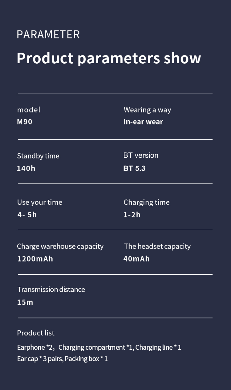 M90 True Wireless Gaming Earbuds - Homie Mart