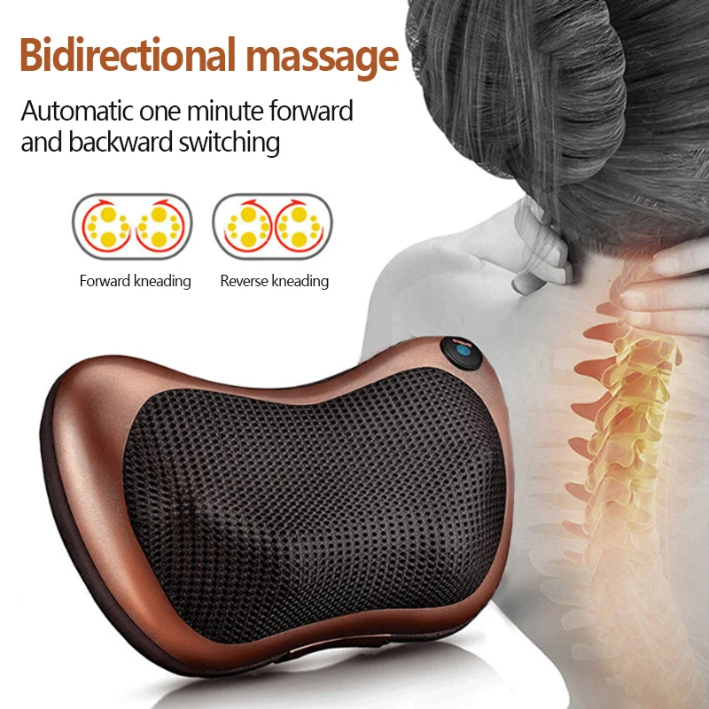 Ultimate Relaxation: 8-Speed Shiatsu Neck and Shoulder Massager - Homie Mart