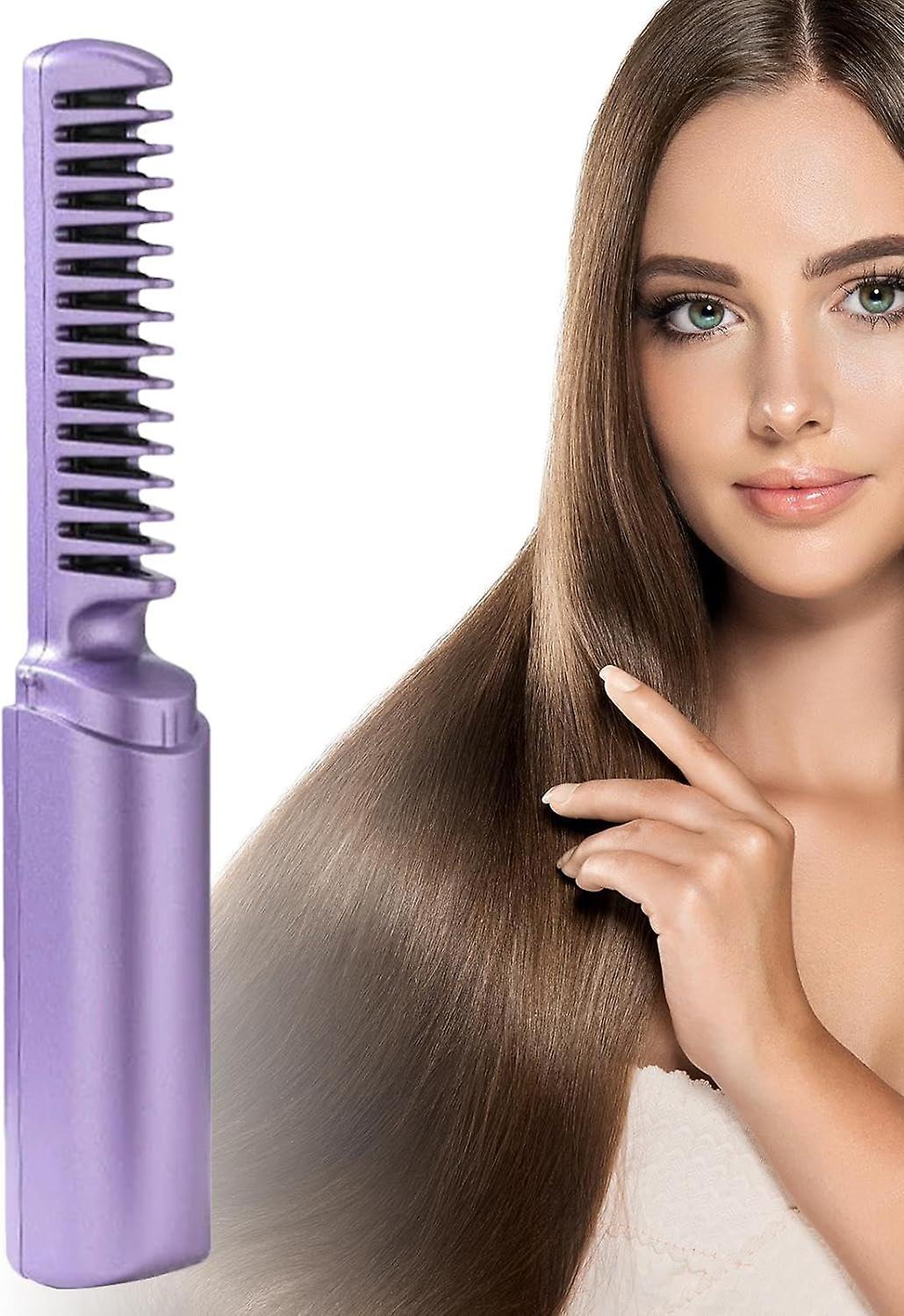 Cordless Travel Hair Straightener Comb Homie Mart