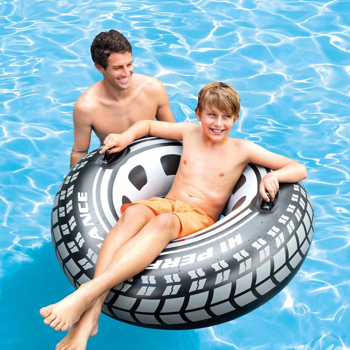 Intex Giant Tire Tube – 36" Inflatable Swim Ring Homie Mart