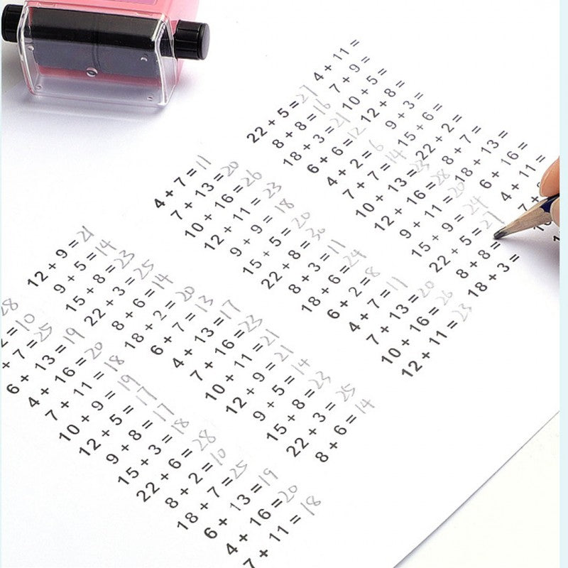 MathRoller Plus: Interactive Learning Stamp - Homie Mart