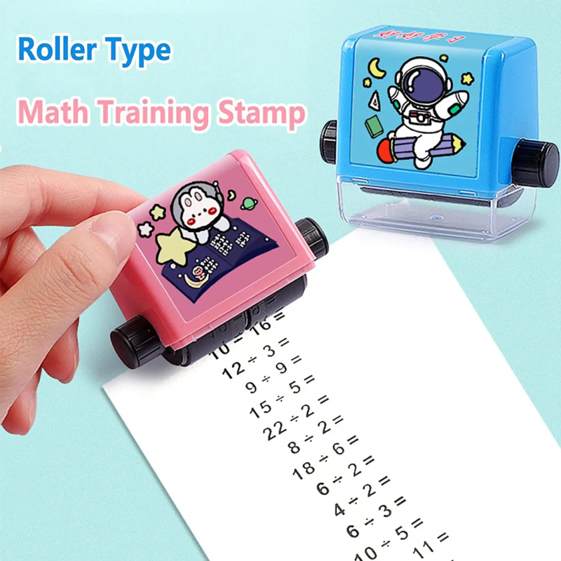 MathRoller Plus: Interactive Learning Stamp - Homie Mart