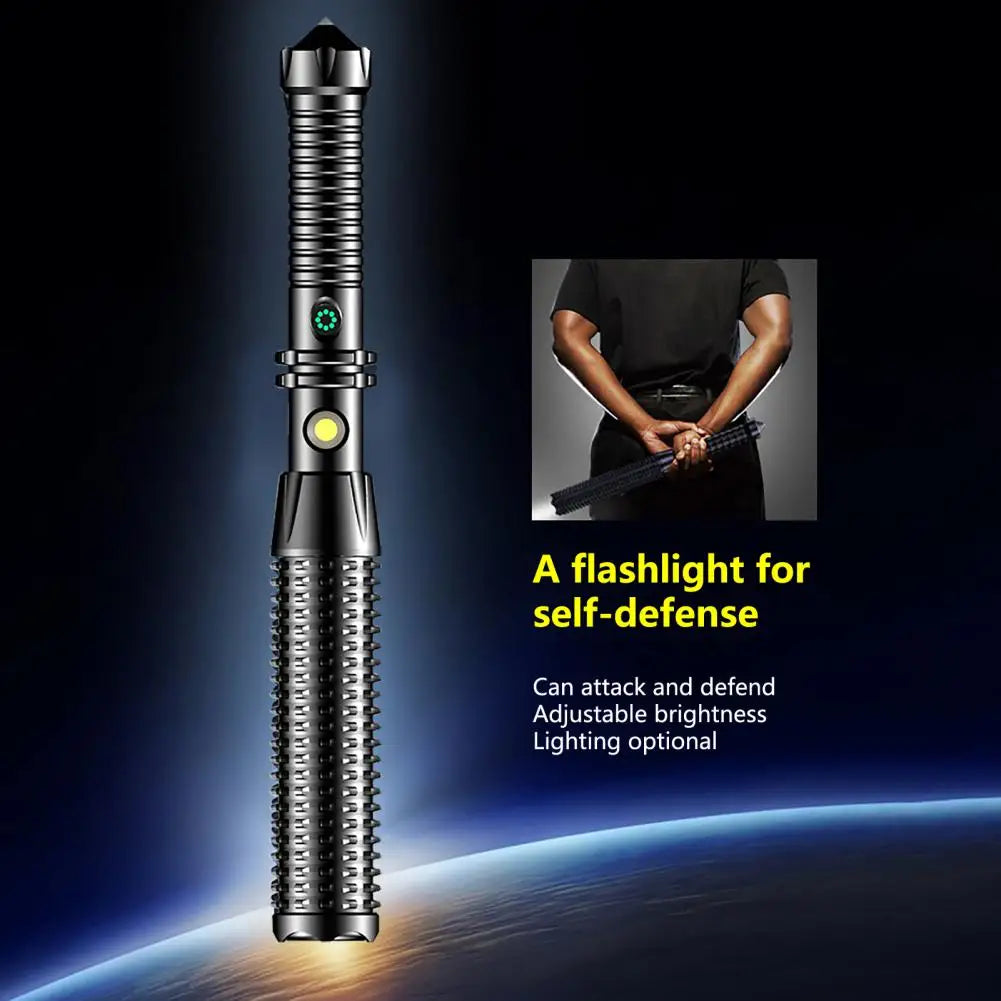 Ultimate Survival Zoom LED Flashlight Discounters.pk