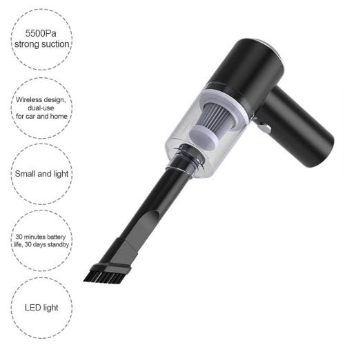 Compact Rechargeable Vacuum: Your Quick Clean Solution - Homie Mart