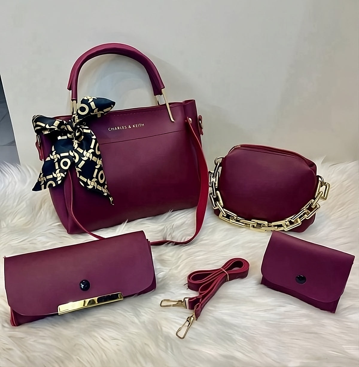5 Piece Charles and Keith Exclusive Collection Homie Mart