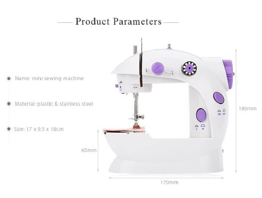 Mini Electric Sewing Machine AJMart.PK