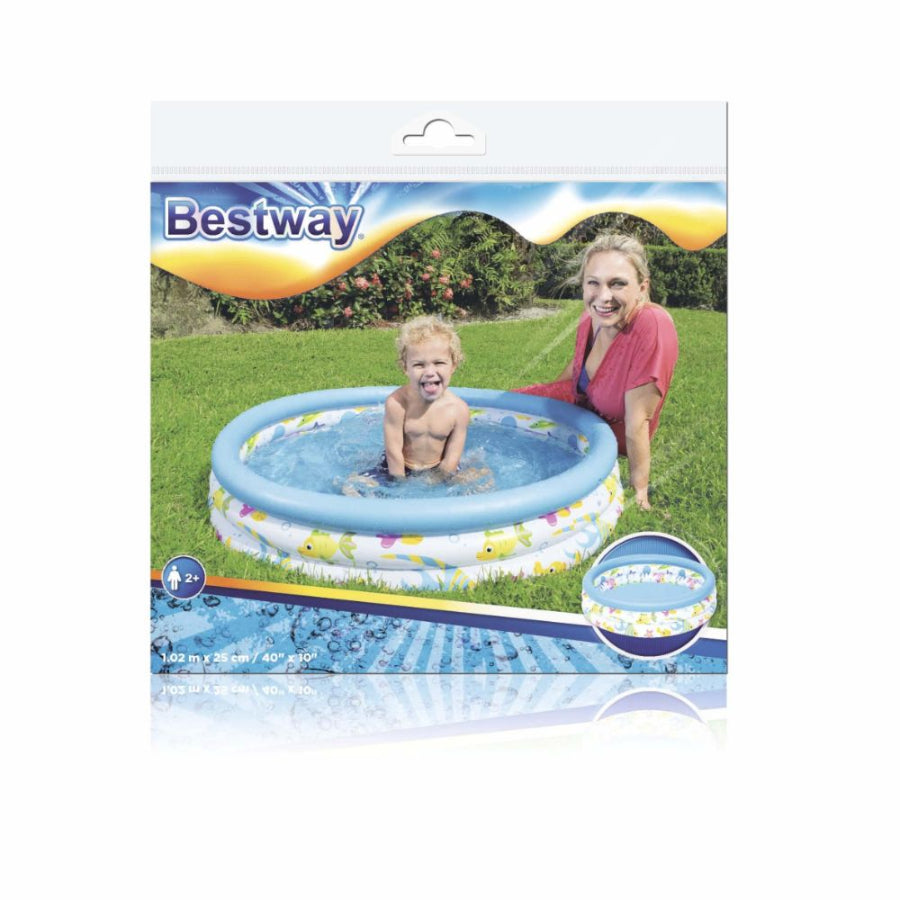 Bestway 51008 Pool Inflatable Paddling Swimming Pool 102cm - Homie Mart