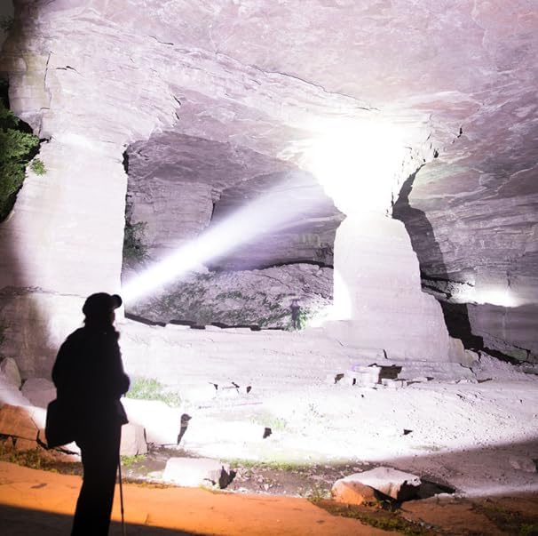 Outdoor Rechargeable Portable Super Bright High Power LED Flashlight Head Lamp Waterproof - Homie Mart