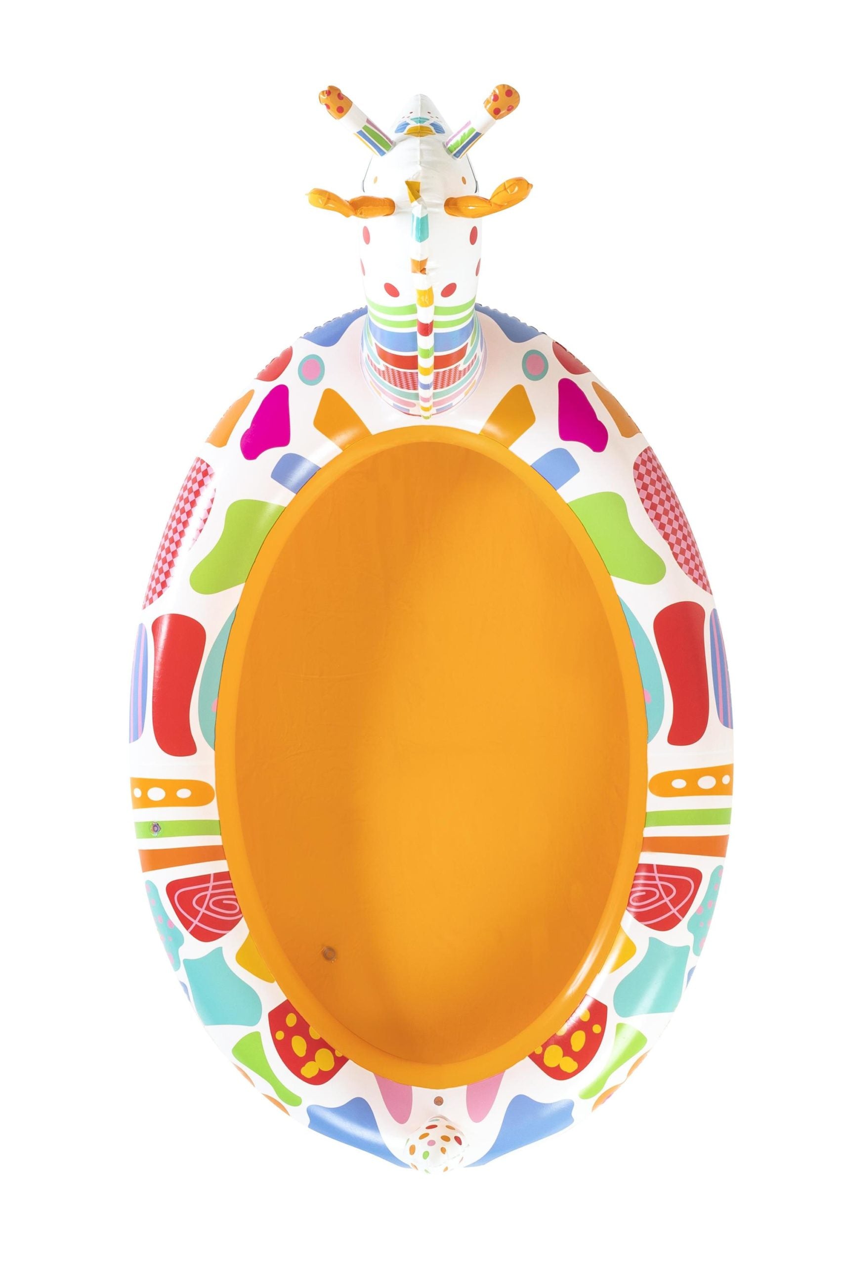 Bestway 53089 Cute Giraffe Animal Shape Water Splash Swimming Pool - Homie Mart