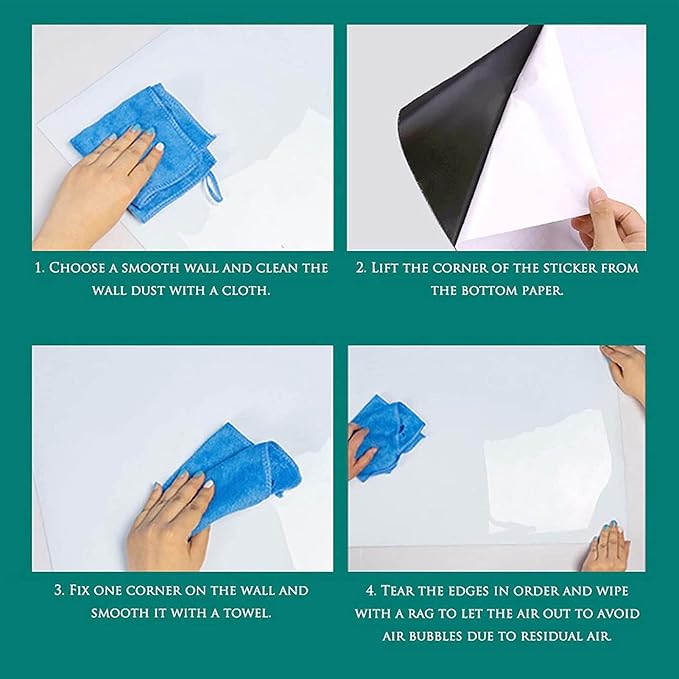 Reusable White Board Sticker Trendsters.pk