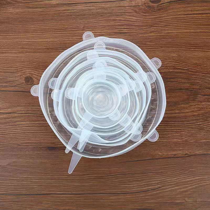 6 Pcs Food Silicone Cover Savroo