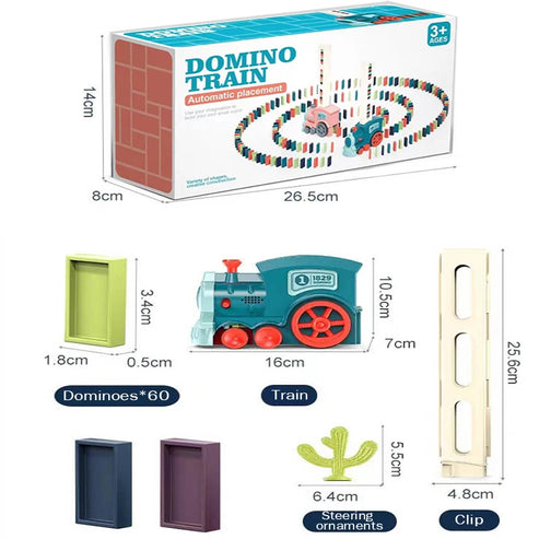 Domino Train Creative Stacking Educational Toy - Homie Mart