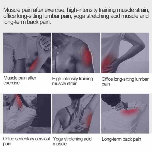 Deep Muscle Relaxation at Your Fingertips: Handheld Electric Massager Gun with 4 Massage Heads and 5 Gears - Homie Mart