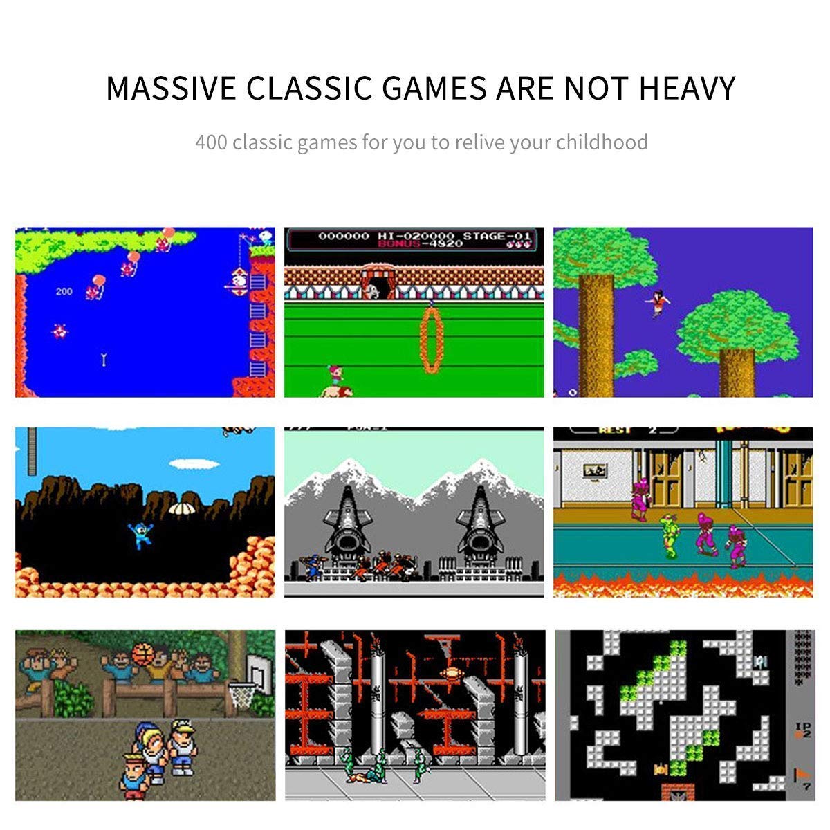 SUP 400 in 1 Games Retro Game Box Topifye