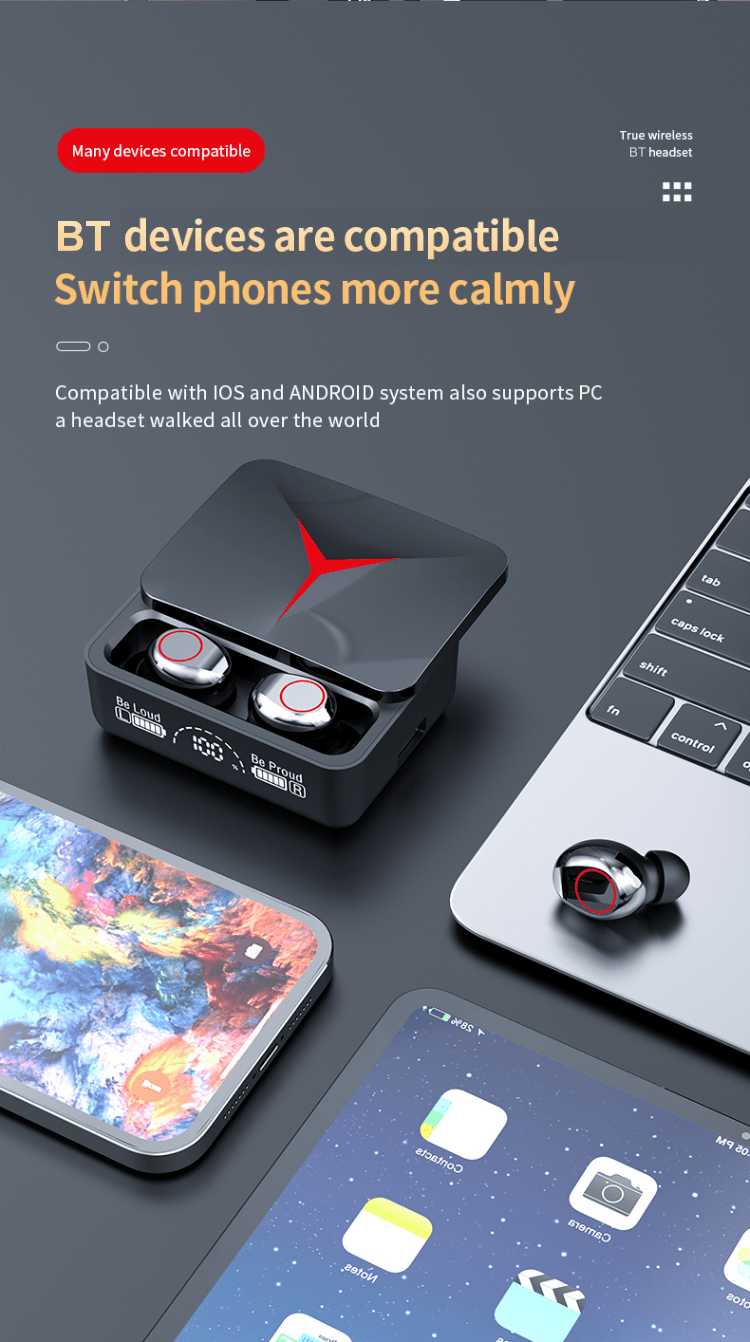 M90 True Wireless Gaming Earbuds - Homie Mart