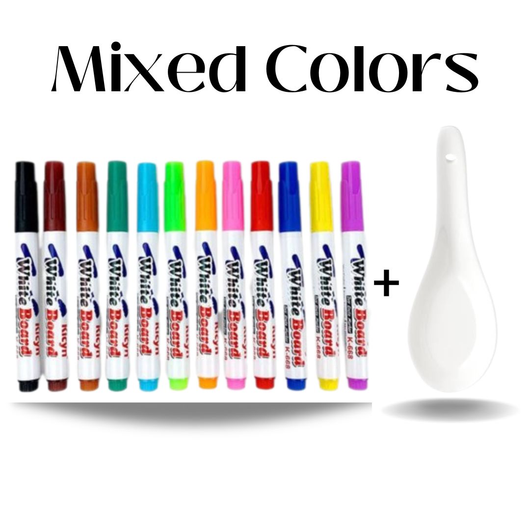 Floating Marker With Spoon (8 PCs) - Homie Mart