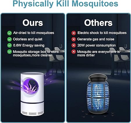 MosquitoGuard Pro 2.0: UV LED Mosquito Trap - Homie Mart