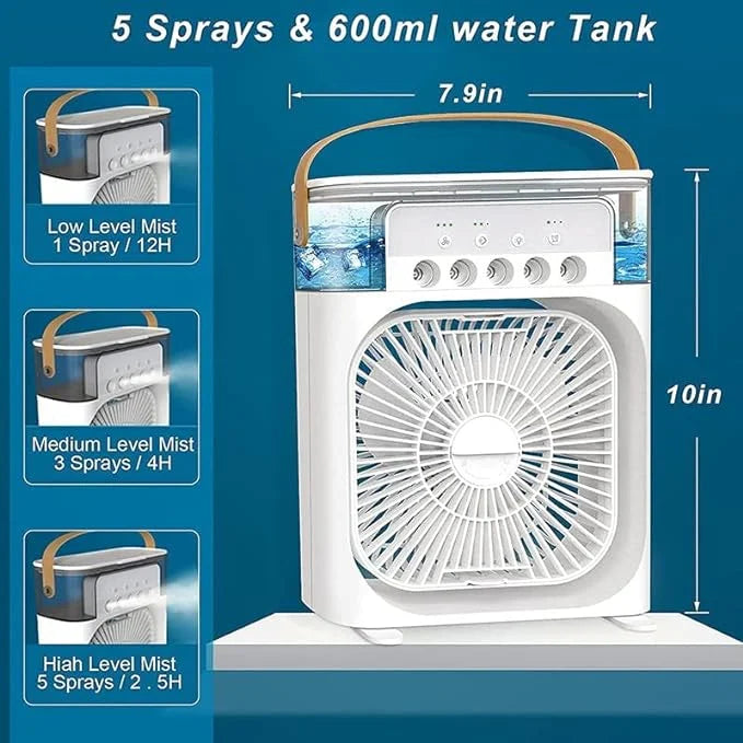 SPRAY HUMIDIFIER WATER COOLING FAN - Homie Mart