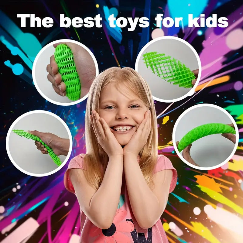 Fidget Worm Toy Stretch Mesh Toy - Homie Mart