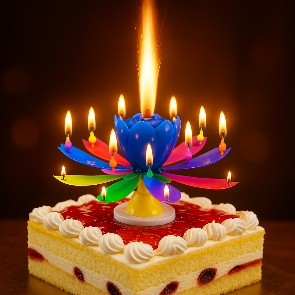 Magic Lotus™ Musical Candle Homie Mart