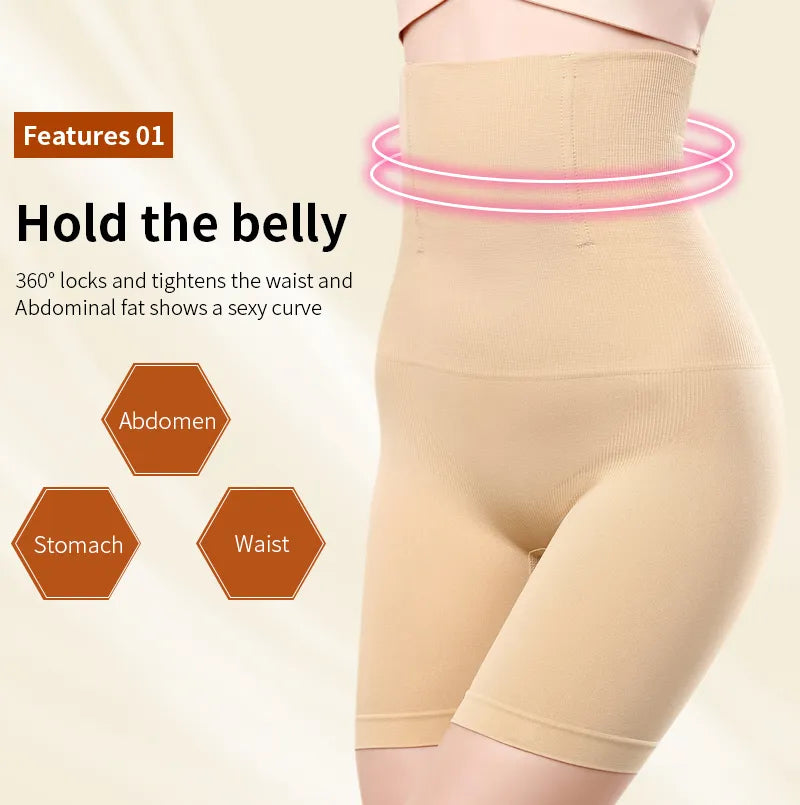 Postpartum Confidence: High Waist Abdomen Shaper Panties - Homie Mart