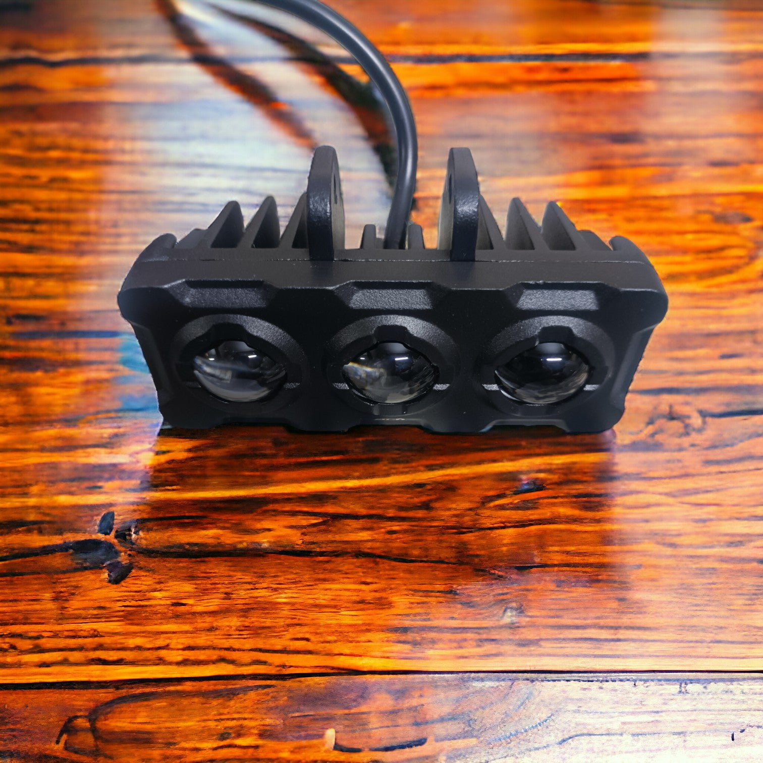 Triple Shutter Mini Dual Beam Fog Lights - Homie Mart