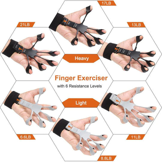 FingerFlex Pro: Ultimate Finger Exerciser & Hand Strengthener - Homie Mart