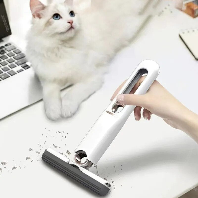 Portable Mini Squeeze Mop Absorbent Sponge Mop for Desktop Window Car Cleaning Wiper Mop Household Cleaning Tools - Homie Mart