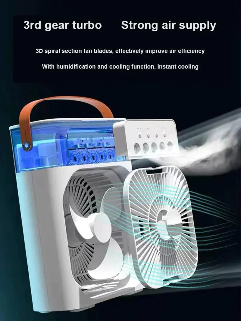 SPRAY HUMIDIFIER WATER COOLING FAN - Homie Mart