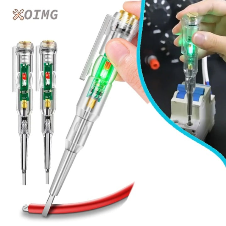 Electrical Pen Tester 220V Portable Tester Screwdriver Probe With Indicator Light Alladin Store