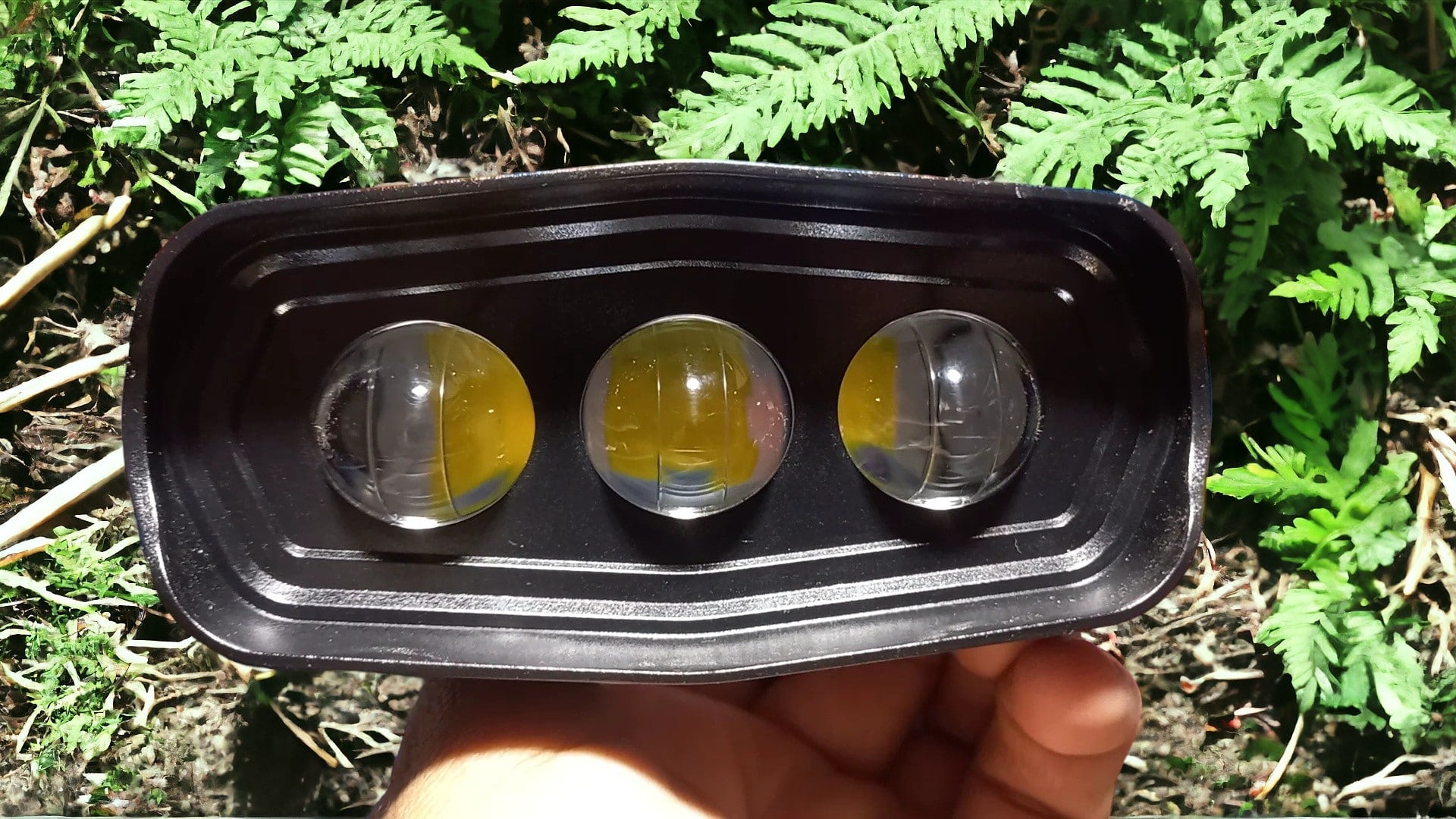 Three Lens Led Light - Hard Plastic Body - Homie Mart