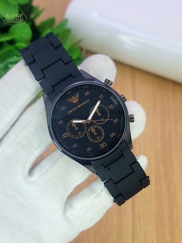 Emporio Armani Stylish Watch Adjustable Strap Homie Mart