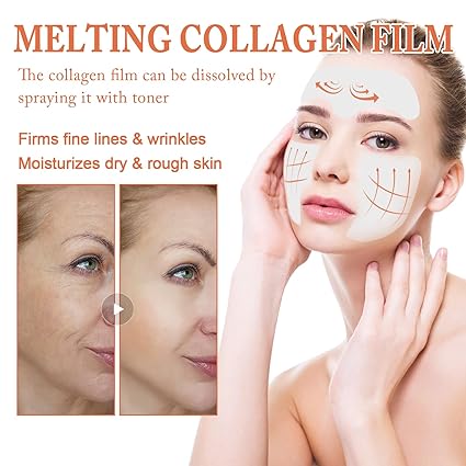 Collagen Face Mask Deep Moisturizing Protein Hydrogel Soft Mask | Collagen Filler Collagen Instant Facial Mask produckpk