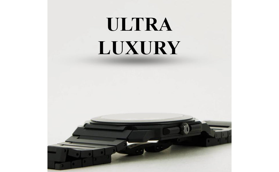 Black Arabic Aura Premium Wristwatch Adis Official