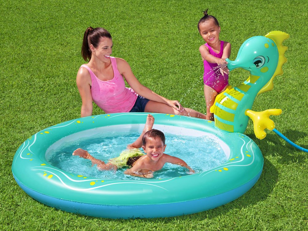 Bestway 53114 Inflatable Pool SEAHORSE SPRINKLER - Homie Mart