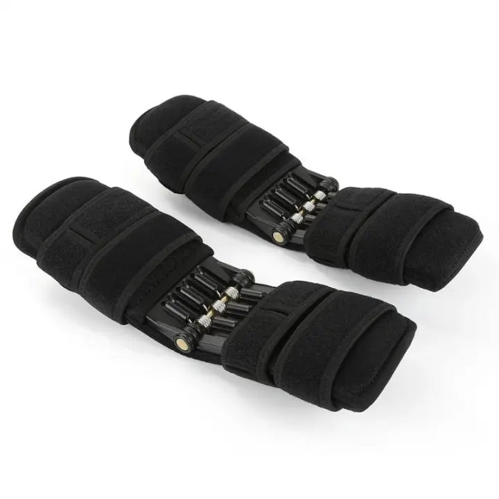 Join Support Knee Pad – Breathable, Non-Slip Power Lift Spring Force Knee Booster Tendon Brace Band (1 Pair) - Homie Mart