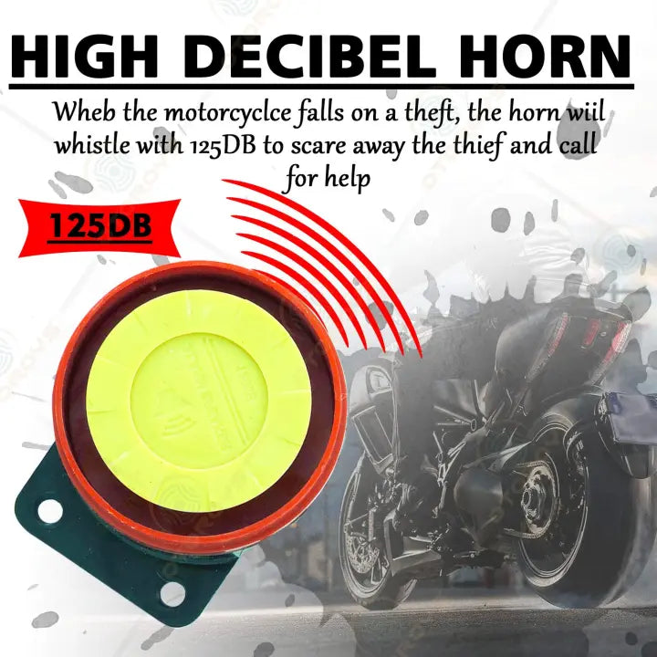 Motorcycle Anti-Theft Alarm System with Remote - Homie Mart