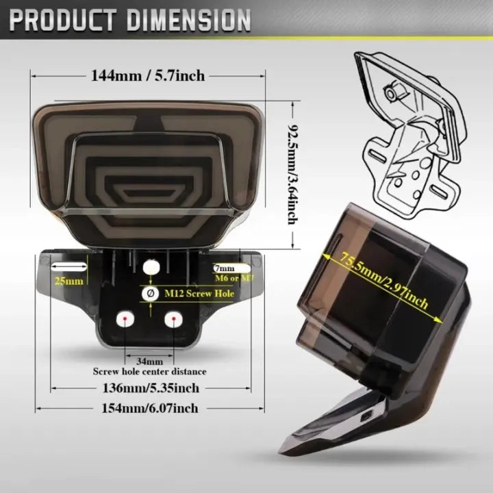 Viper Eye: The Integrated LED Tail Light - Homie Mart