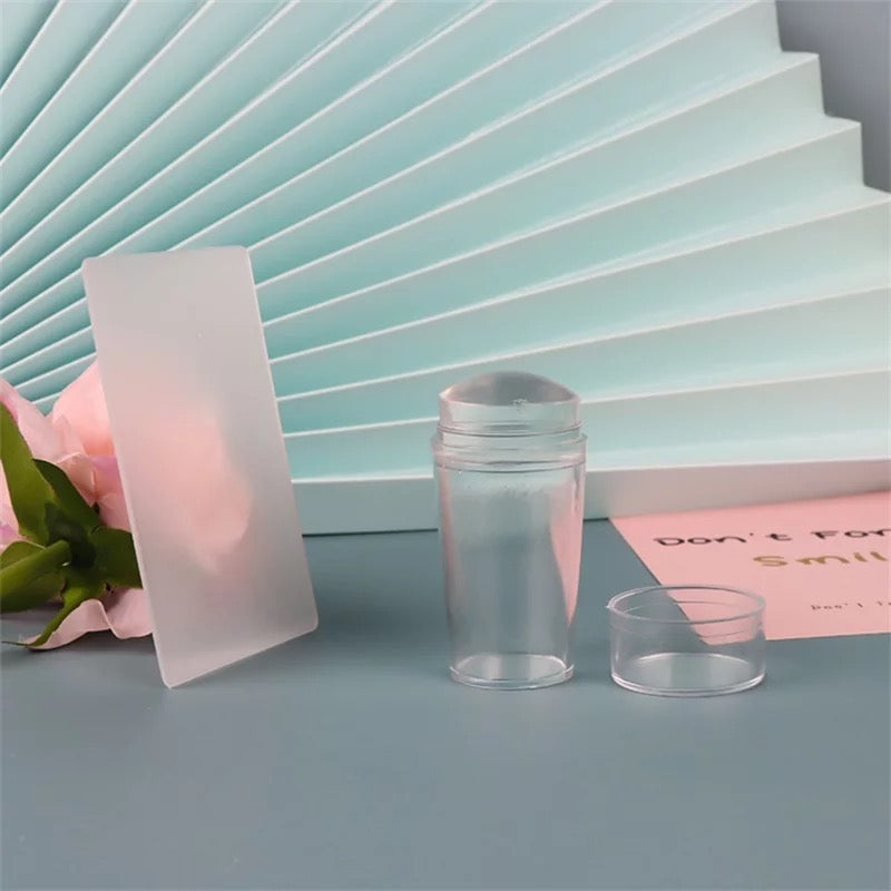 Silicone Nail Stamper (Pack of 4) Homie Mart