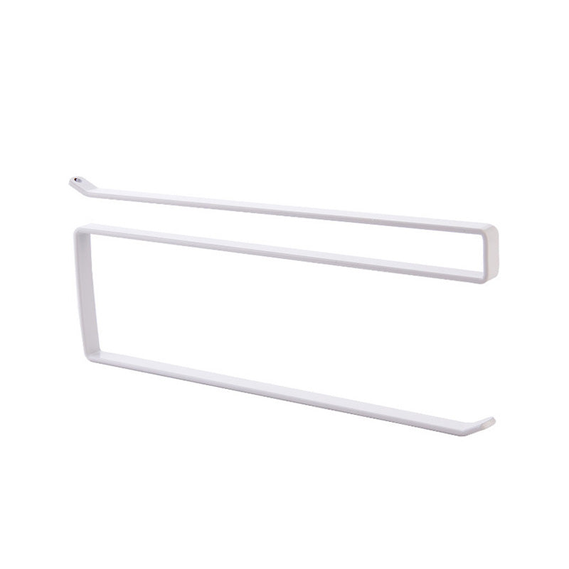 Kitchen Paper Towel Hanger Holder: Under Cabinet Roll Rack Space Save Organizer - Homie Mart