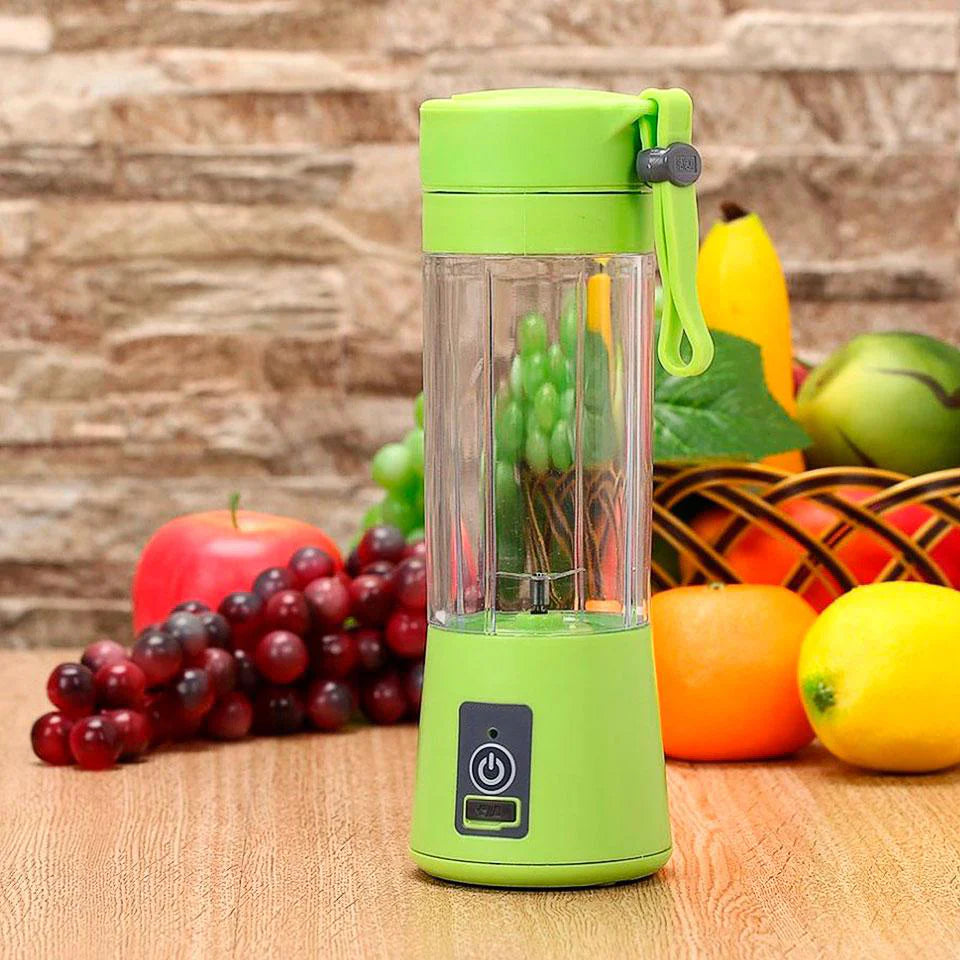 Blend Anywhere! 6-Blade Portable Blender - Rechargeable, Powerful, and On-The-Go! Homie Mart