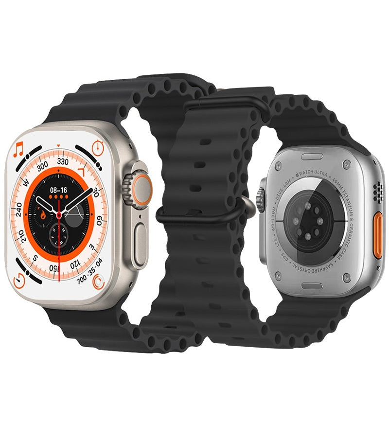 T800 Ultra Smart Watch HD Large Screen Magnetic Wireless Charging Watch Bluetooth Call Heart Rate Sleep Monitoring Smartwatch - Homie Mart